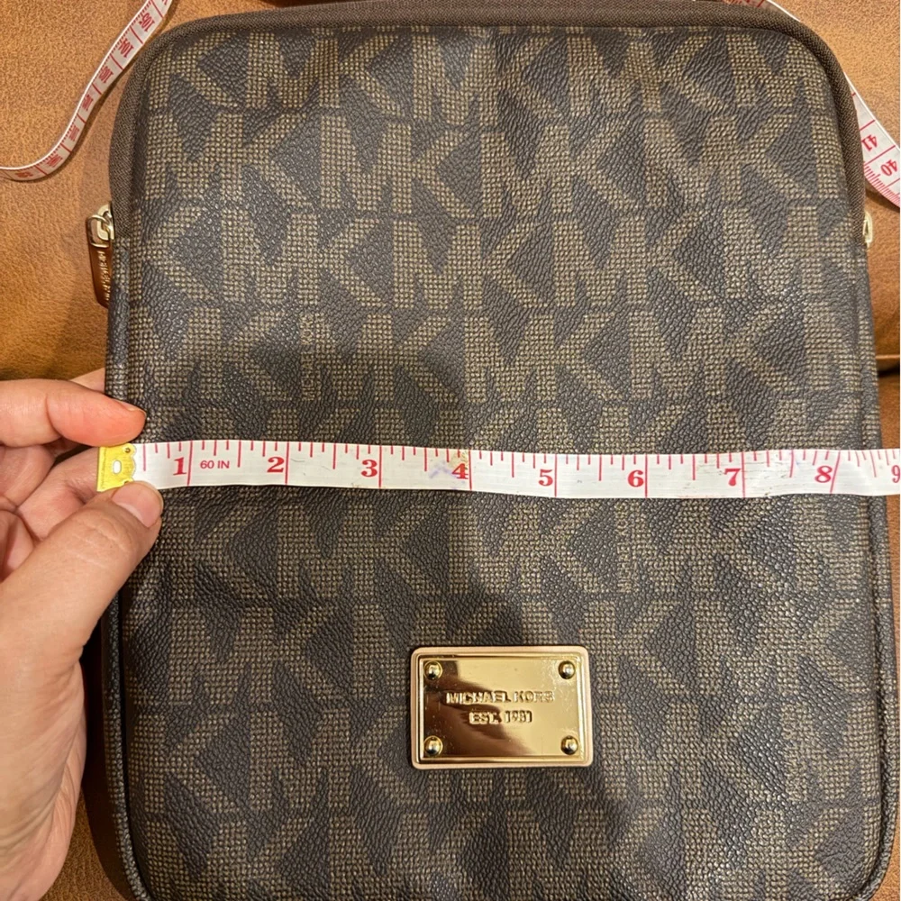 Michael Kors Dark Brown Tablet Sleeve